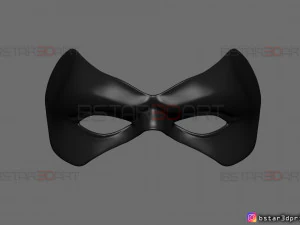 robin face mask - titans season 3 - dc comics cosplay 3d print model 3D Print Model