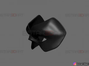 robin face mask - titans season 3 - dc comics cosplay 3d print model 3D Print Model