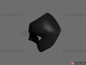 robin face mask - titans season 3 - dc comics cosplay 3d print model 3D Print Model