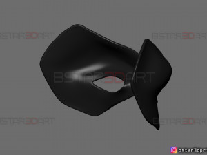 robin face mask - titans season 3 - dc comics cosplay 3d print model Modelo de Impressão 3D