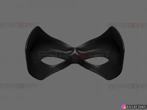 robin face mask - titans season 3 - dc comics cosplay 3d print model 3D Print Model
