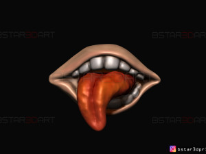 sukuna mouth - jujutsu kaisen cosplay - halloween cosplay hand 3d print model Model Cetak 3D