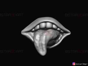 sukuna mouth - jujutsu kaisen cosplay - halloween cosplay hand 3d print model Model Cetak 3D