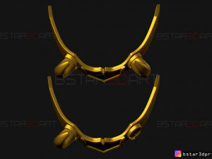 lady loki crown - loki variant - sylvie laufeydottir 3d print model 3D Print Model