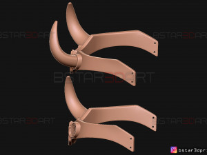 lady loki crown - loki variant - sylvie laufeydottir 3d print model Model Cetak 3D