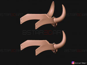 lady loki crown - loki variant - sylvie laufeydottir 3d print model 3D Print Model