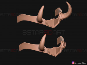 lady loki crown - loki variant - sylvie laufeydottir 3d print model Model Cetak 3D