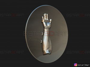 the shield hydra captain america - hail hydra - marvel comics 3d print model Modello di stampa 3D