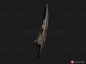 the shield hydra captain america - hail hydra - marvel comics 3d print model Modello di stampa 3D