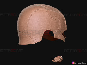 john walker captain america helmet - high quality model - marvel comics Modelo de Impressão 3D