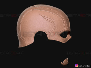 john walker captain america helmet - high quality model - marvel comics Modelo de Impressão 3D