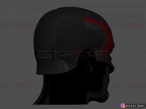 captain hydra helmet - marvel comics - high quality model 3d print model 3Dプリントモデル