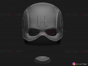 captain hydra helmet - marvel comics - high quality model 3d print model 3Dプリントモデル