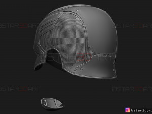 captain hydra helmet - marvel comics - high quality model 3d print model 3Dプリントモデル