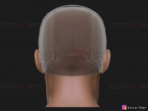 captain hydra helmet - marvel comics - high quality model 3d print model 3Dプリントモデル