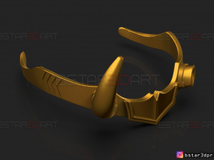lady loki crown - loki variant - sylvie laufeydottir - high quality model 3D Print Model
