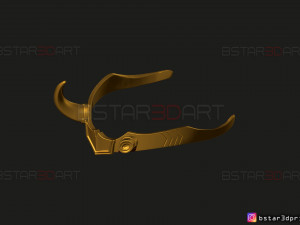 lady loki crown - loki variant - sylvie laufeydottir - high quality model 3D Print Model
