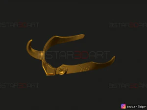 lady loki crown - loki variant - sylvie laufeydottir - high quality model 3D Print Model