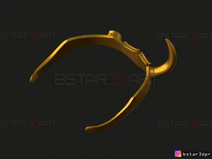 lady loki crown - loki variant - sylvie laufeydottir - high quality model 3D Print Model