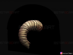 goat horns - satan horns 3d print model 3D Print Model