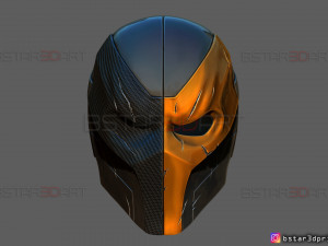 deathstroke mask - dc comics helmet cosplay 3d print model 3D 프린트 모델