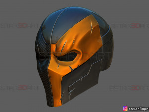 deathstroke mask - dc comics helmet cosplay 3d print model 3D 프린트 모델