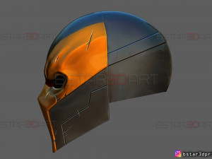 deathstroke mask - dc comics helmet cosplay 3d print model 3D 프린트 모델