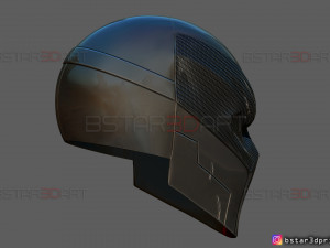 deathstroke mask - dc comics helmet cosplay 3d print model 3D 프린트 모델