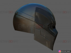 deathstroke mask - dc comics helmet cosplay 3d print model 3D 프린트 모델