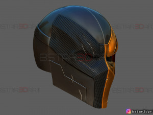 deathstroke mask - dc comics helmet cosplay 3d print model 3D 프린트 모델