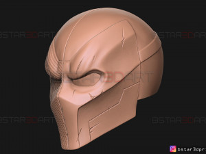 deathstroke mask - dc comics helmet cosplay 3d print model 3D 프린트 모델