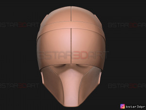 deathstroke mask - dc comics helmet cosplay 3d print model 3D 프린트 모델