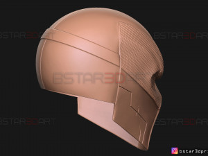 deathstroke mask - dc comics helmet cosplay 3d print model 3D 프린트 모델
