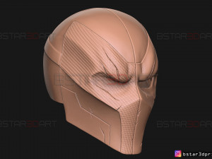deathstroke mask - dc comics helmet cosplay 3d print model 3D 프린트 모델