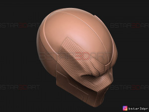 deathstroke mask - dc comics helmet cosplay 3d print model 3D 프린트 모델