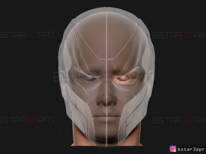 deathstroke mask - dc comics helmet cosplay 3d print model 3D 프린트 모델