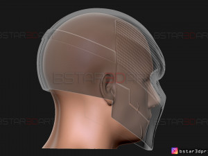 deathstroke mask - dc comics helmet cosplay 3d print model 3D 프린트 모델