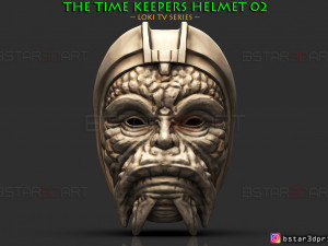 the time keeper helmet - loki tv series 2021 cosplay mask 3d print model 3D Print Model