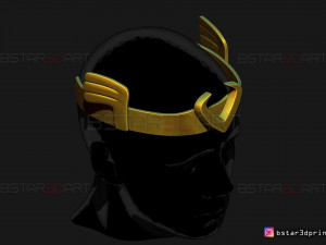 kid loki crown - loki tv series 2021 3d print model 3Dプリントモデル