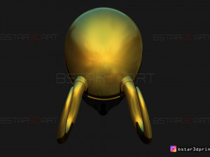 classic loki helmet - loki tv series 2021 3d print model 3D Print Model