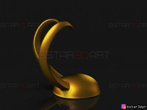 alligator loki crown - loki tv series 2021 3d print model 3D Print Model