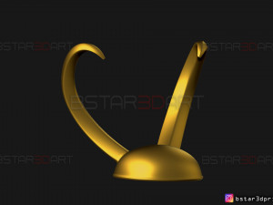 alligator loki crown - loki tv series 2021 3d print model 3D Print Model