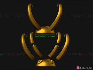 alligator loki crown - loki tv series 2021 3d print model 3D Print Model