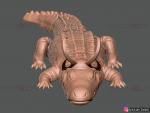 alligator loki - loki tv series - marvel comics 3d print model 3D Print Model