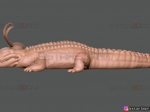 alligator loki - loki tv series - marvel comics 3d print model 3D Print Model