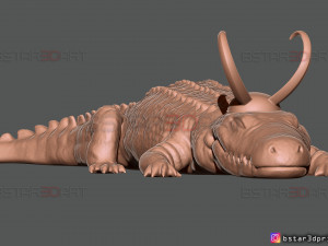 alligator loki - loki tv series - marvel comics 3d print model 3D Print Model