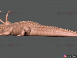 alligator loki - loki tv series - marvel comics 3d print model 3D Print Model