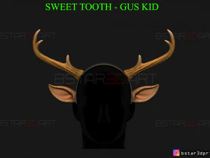 Naschkatzen &ndash; Gus Kid Cosplay 3D-Druckmodell 3D Druckmodell