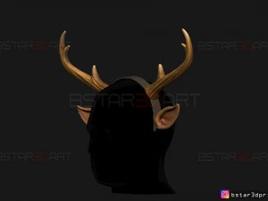 sweet tooth - gus kid cosplay 3d print model 3D Print Model