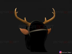 sweet tooth - gus kid cosplay 3d print model 3D Print Model